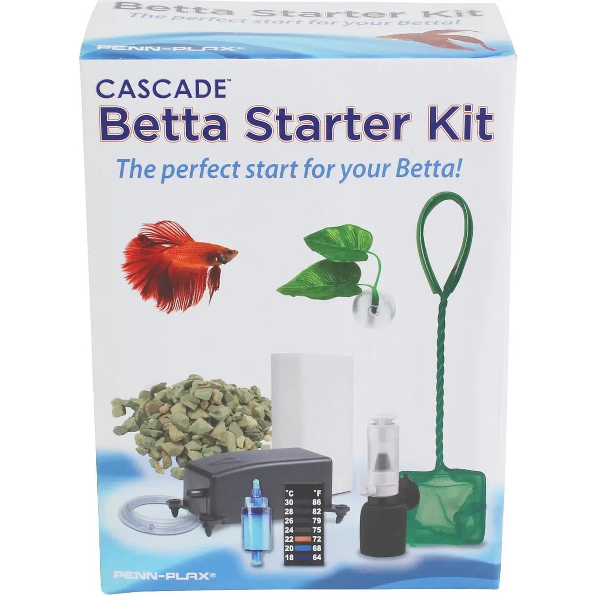 Penn-Plax Cascade Betta Fish Aquarium Starter Kit Penn Plax