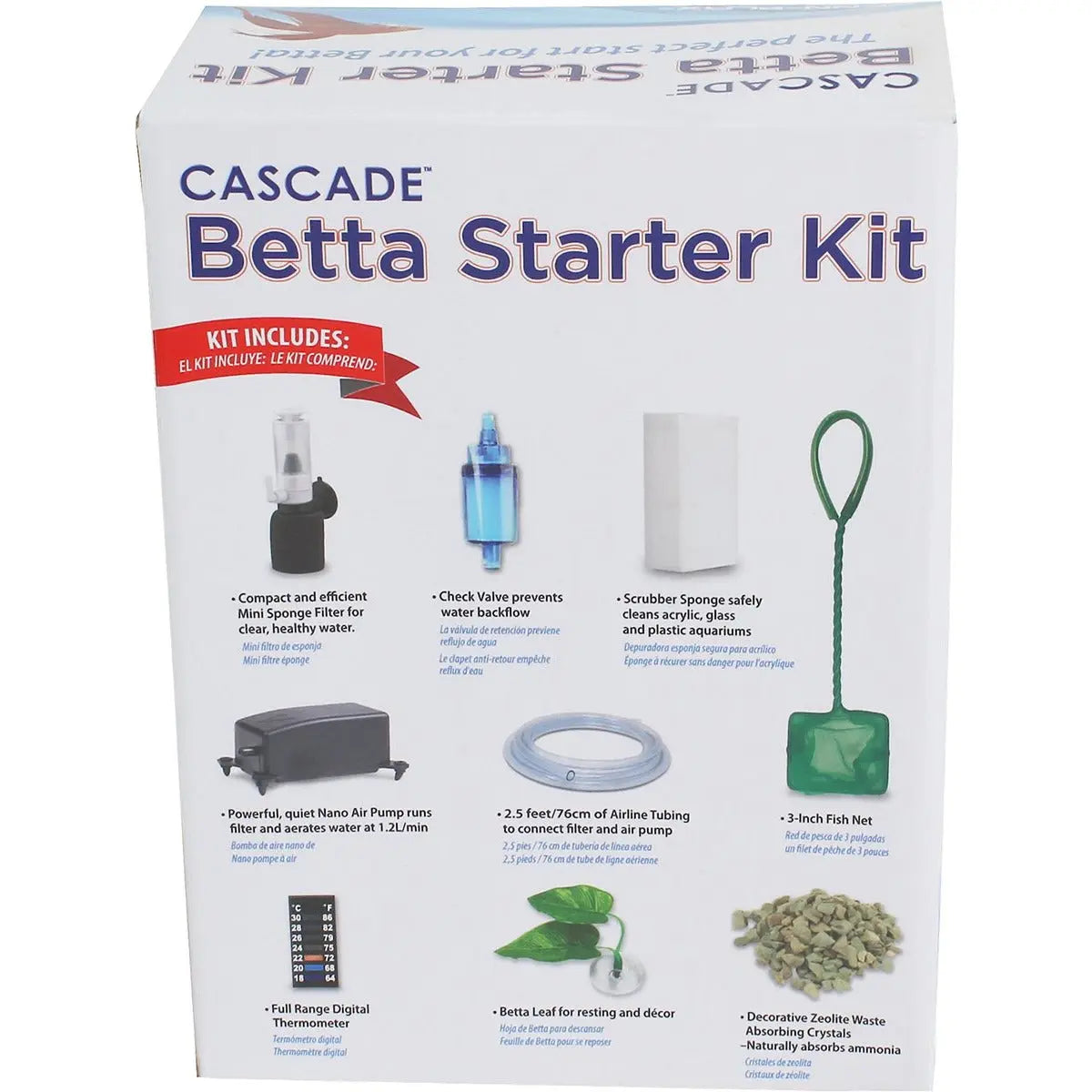 Penn-Plax Cascade Betta Fish Aquarium Starter Kit Penn Plax