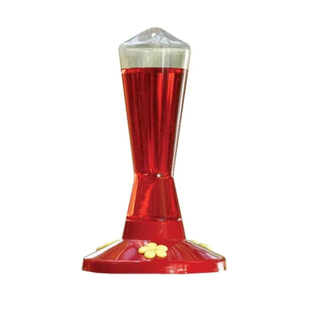 Perky-Pet Plastic Hummingbird Feeder Clear, Red 8 oz Perky-Pet