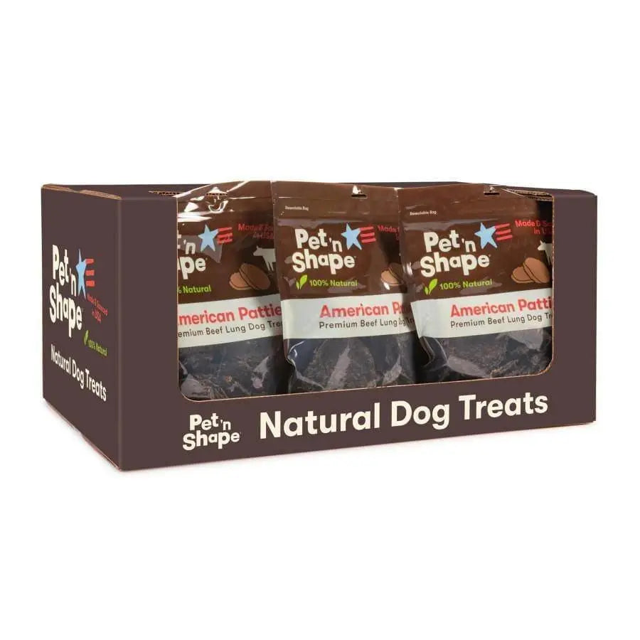 Pet 'N Shape American Patties Dog Treat Made and Sourced in the USA Pet 'N Shape