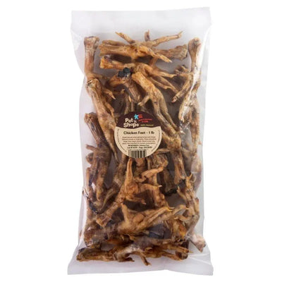 Pet 'N Shape Chicken Feet Dog Treats 1 lb Pet 'N Shape