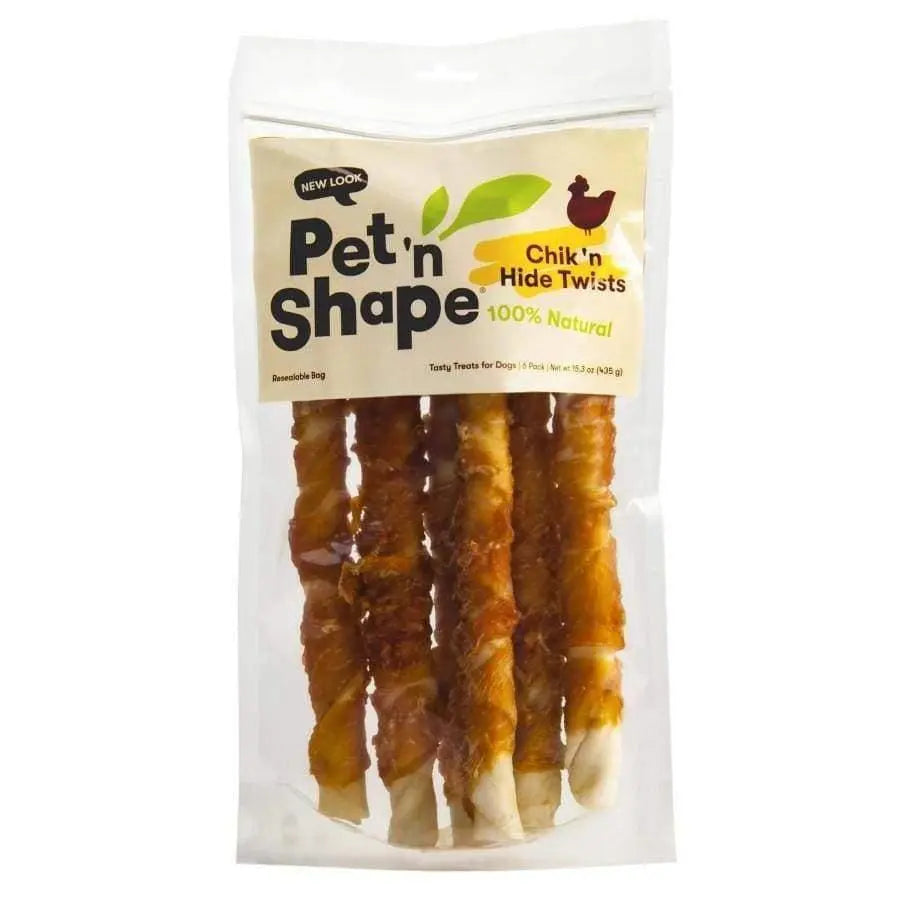 Pet 'N Shape Chicken Hide Twists Dog Treat Pet 'N Shape