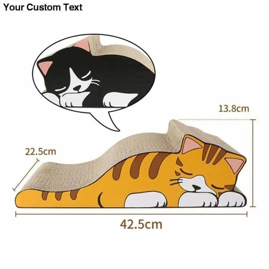 Pet Cat Paper Scraper Board Kitten Scratching Post For Cats Talis Us