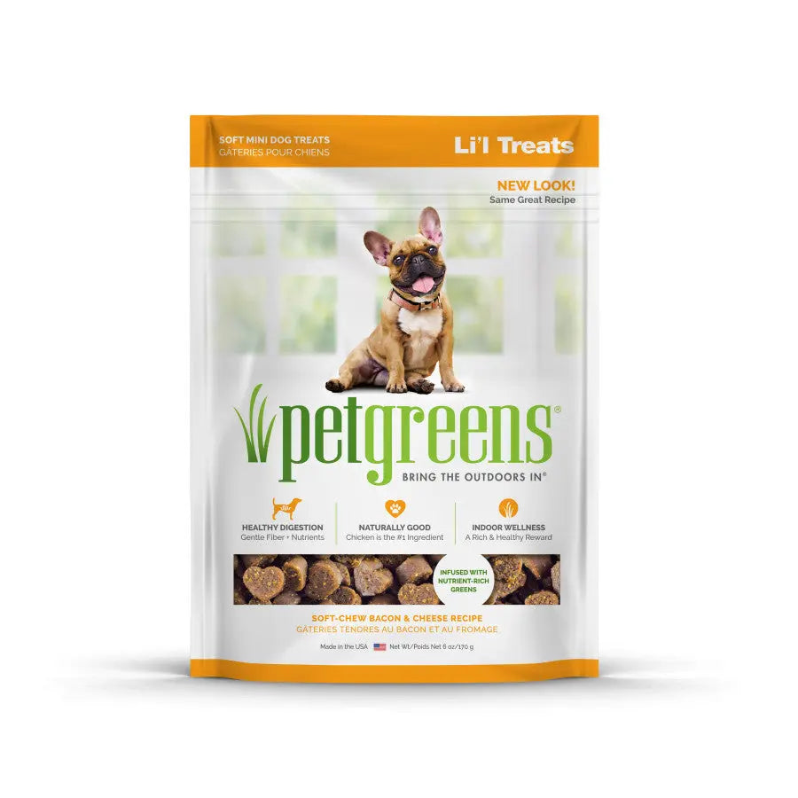 Pet Greens Li'l Treats Soft Mini Dog Treats 6 oz Pet Greens CPD