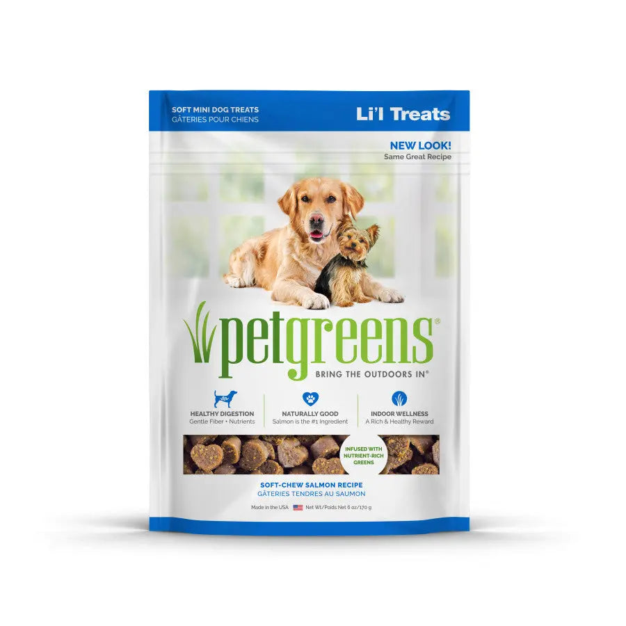 Pet Greens Li'l Treats Soft Mini Dog Treats 6 oz Pet Greens CPD