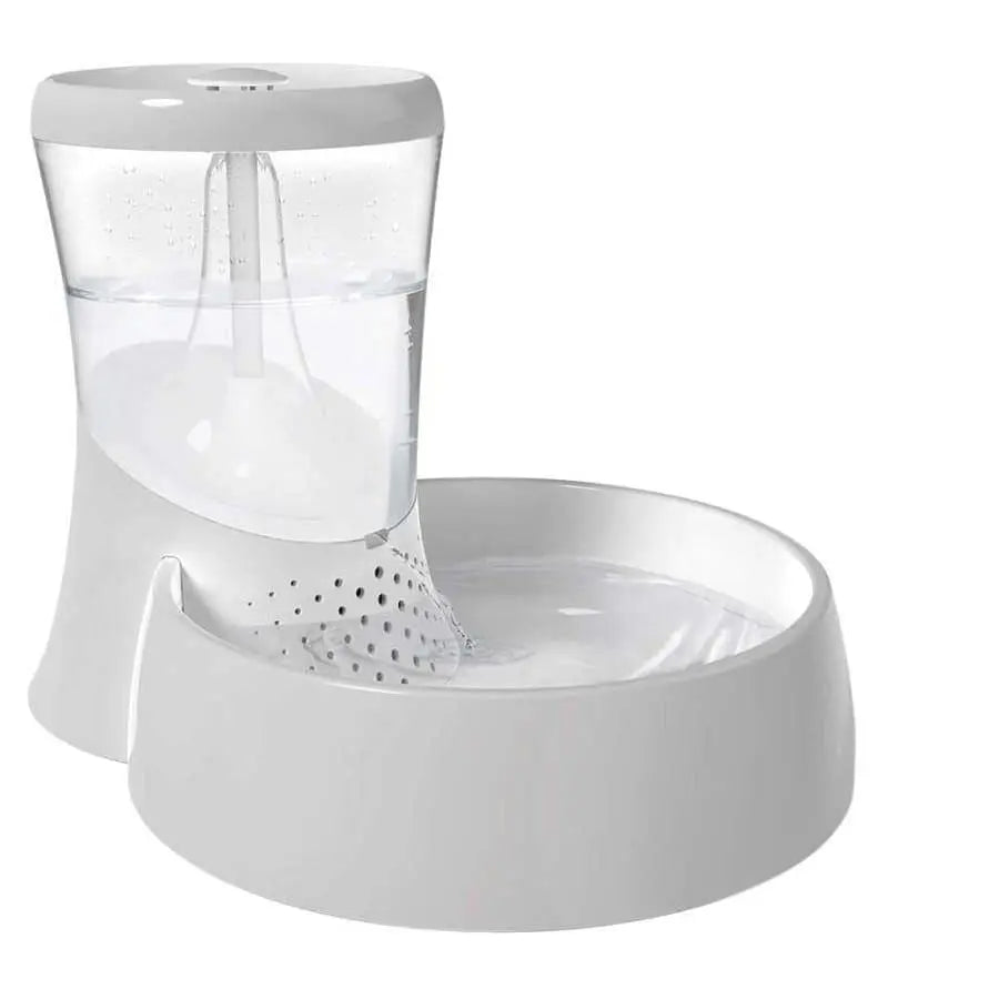 Petmate Fresh Flow Rain Pet Fountain 75oz White Petmate CPD