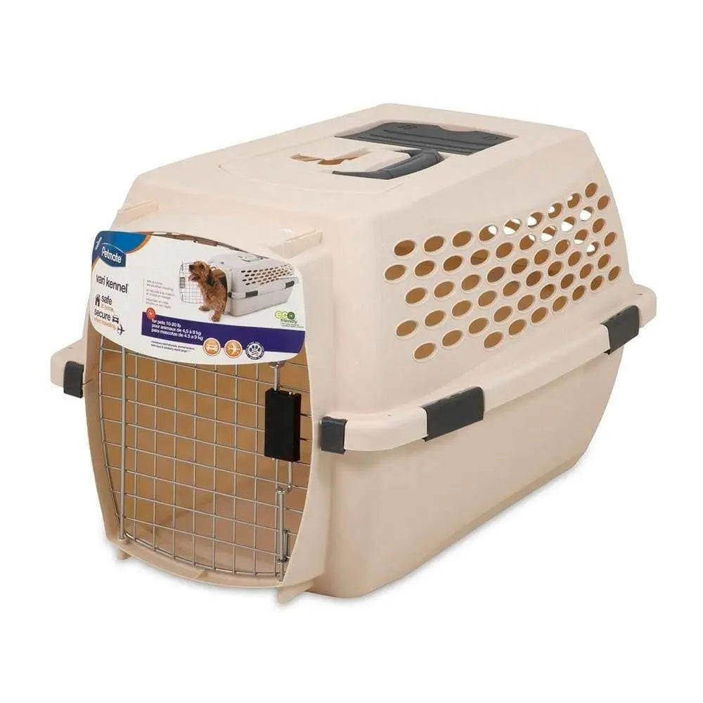 Petmate® Vari Kennel Taupe/Black Color 10-20 Lbs Petmate®