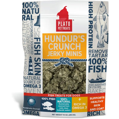 Plato Hundur's Crunch Jerky Minis Plato