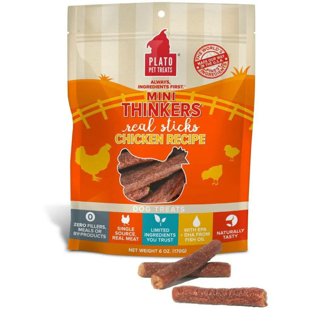 Plato Mini Thinkers Chicken Recipe Dog Treats Plato