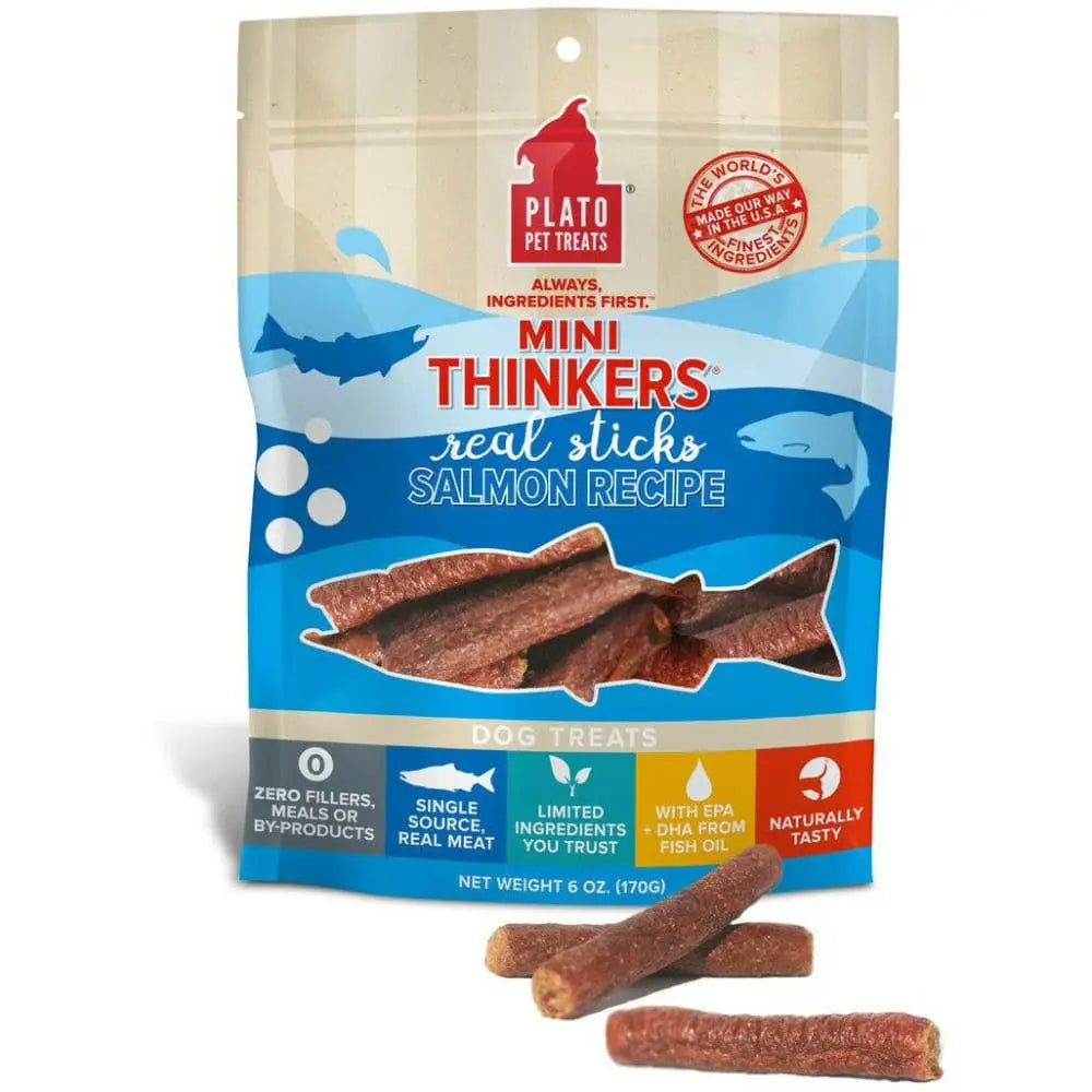 Plato Mini Thinkers Salmon Recipe Dog Treats Plato