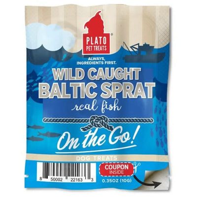 Plato On the Go! Baltic Sprat Display 100ct Plato