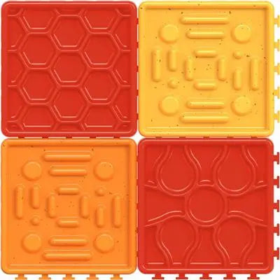 Poochie Butter 4 Piece Lick Pad w/ Interlocking Pieces Poochie Butter