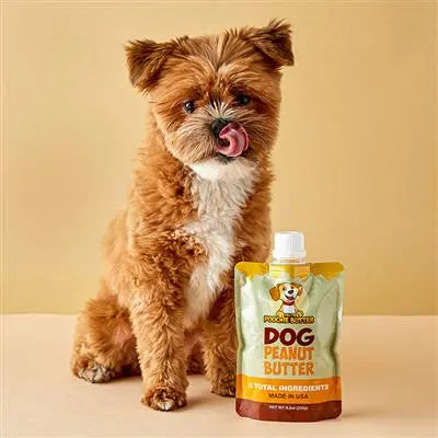 Poochie Butter Dog Peanut Butter (Squeeze Pack) Poochie Butter