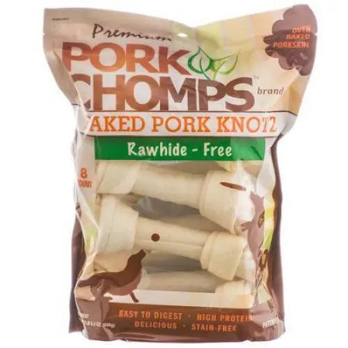 Pork Chomps Premium Pork Knotz - Baked Scott Pet