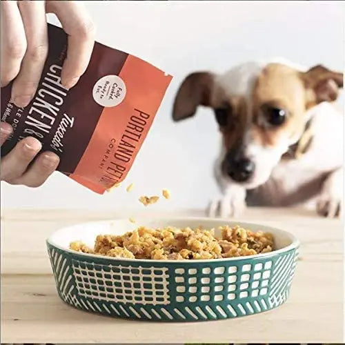 Portland Pet Food Company Tuxedo's Chicken & Yams Homestyle Wet Dog Food Topper 8/9oz Portland Pet Food