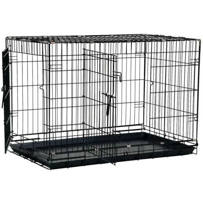 Precision Pet Products 2 Door Great Dog Crates Hard-Sided Black Precision Pet