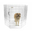 Precision Pet Products Exercise Pen Silver Precision Pet