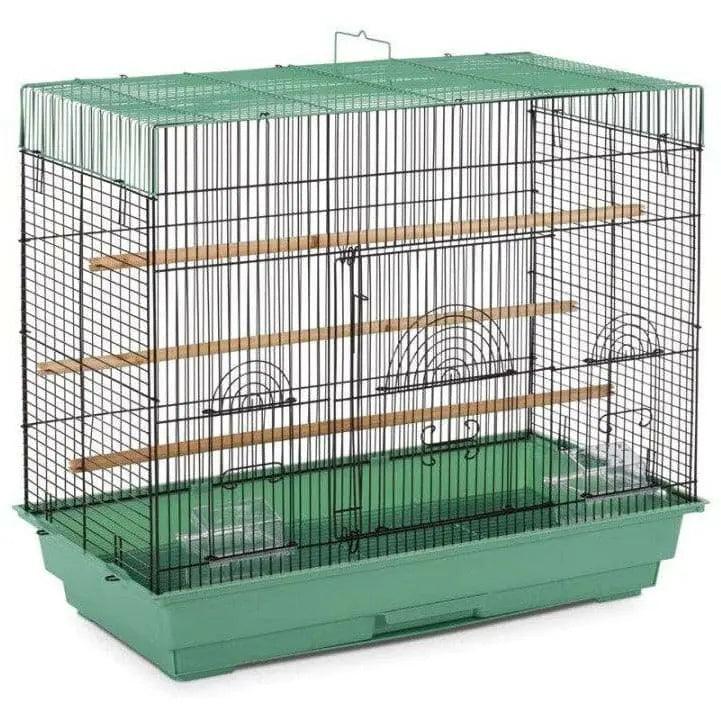 Prevue Pet Products 1804 Pre-Packed Flight Bird Cage Black/Sage Green, White/Lilac Prevue Pet CPD