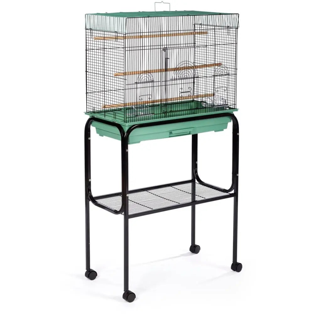 Prevue Pet Products 1804 Pre-Packed Flight Bird Cage Black/Sage Green, White/Lilac Prevue Pet CPD