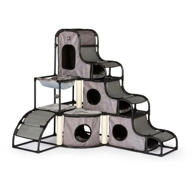 Prevue Pet Products Catville Cat Tower Gray Print Prevue Pet