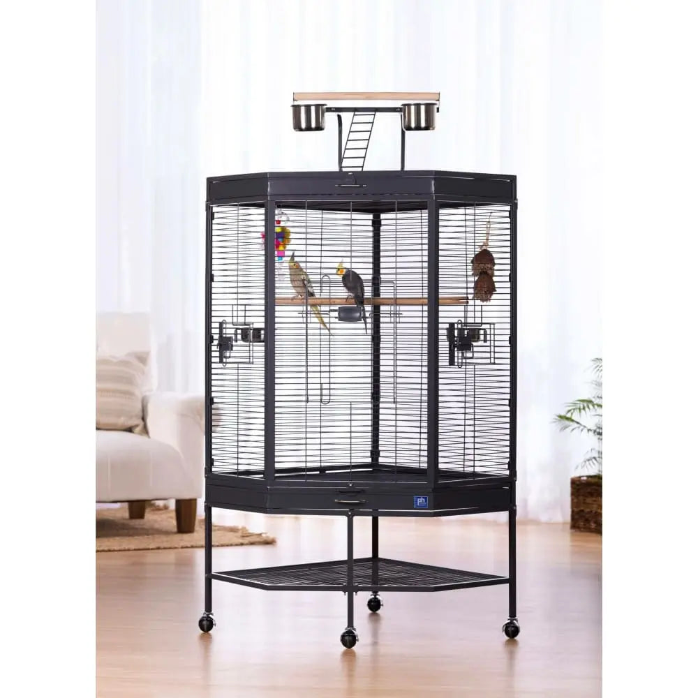 Prevue Pet Products Corner Cage with Playtop Prevue Pet