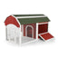 Prevue Pet Products Red Barn Chicken Coop Red Prevue Pet