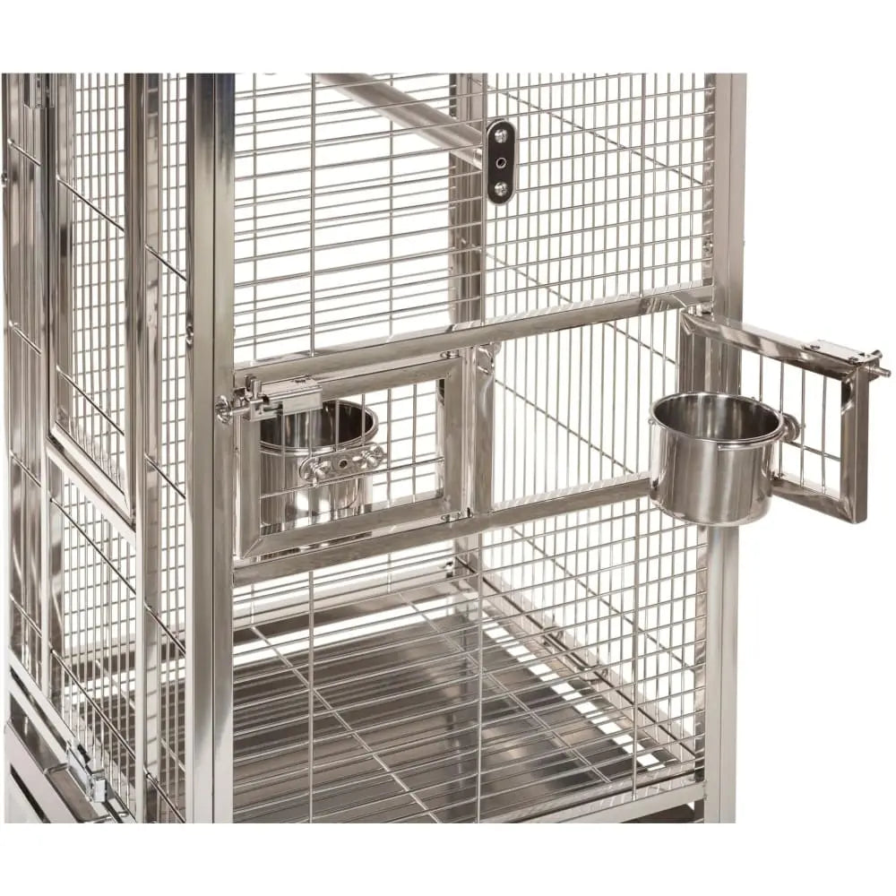 Prevue Pet Products Small Stainless Steel Bird Cage Prevue Pet