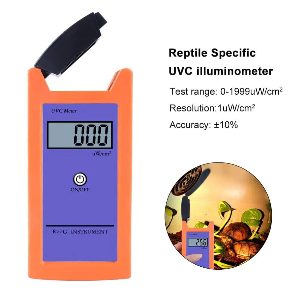 Professional UV Radiation Meter UVC Luminosity Measurement Tool for Terrarium Talis Us