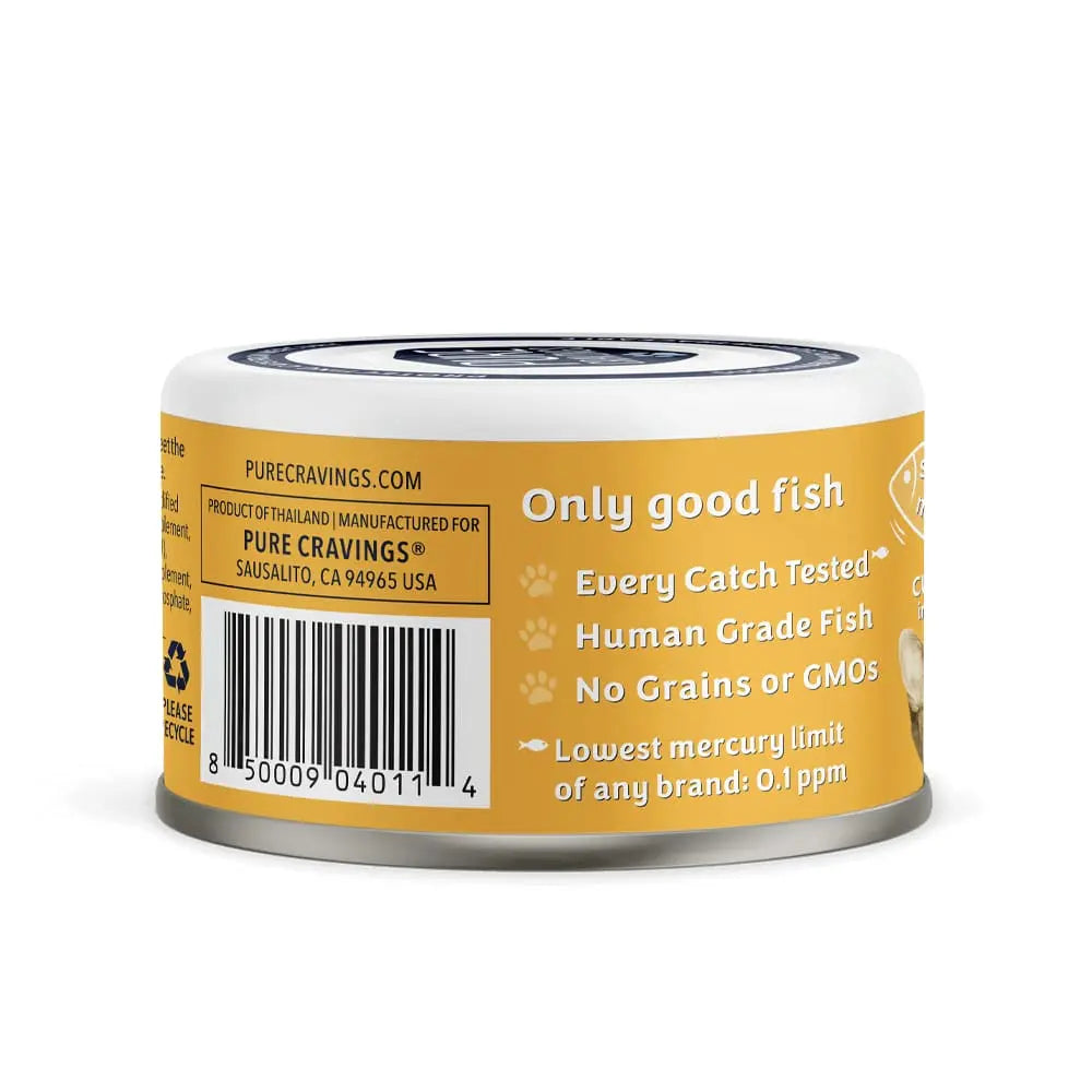 Pure Cravings Innovative New Pet Brand Wild Sardines & Mackerel, Cutlets in Gravy Wet Cat Food Pure Cravings