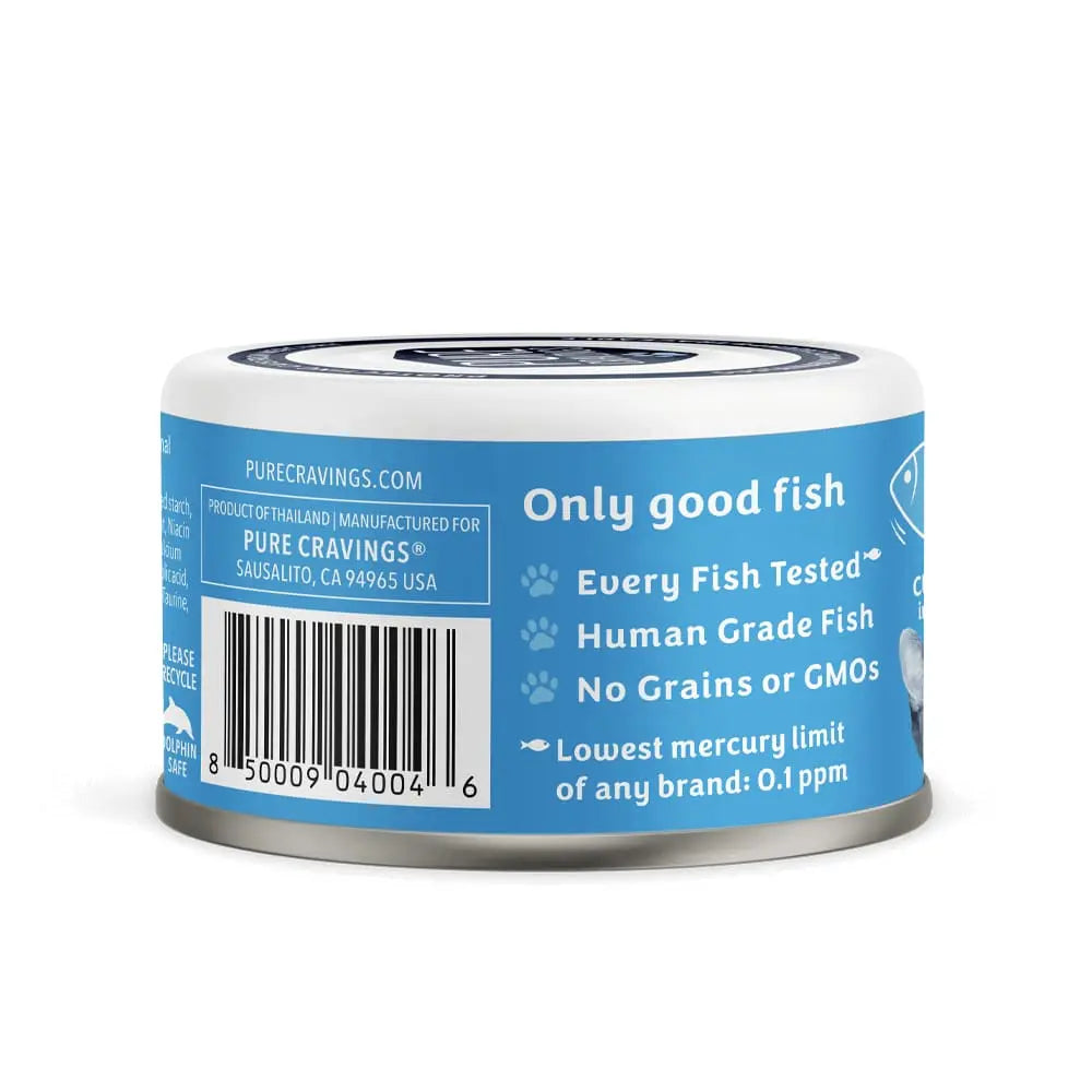 Pure Cravings Innovative New Pet Brand Wild Tuna, Cutlets in Gravy Cutlets in Gravy Wet Cat 12pk / Pure Cravings