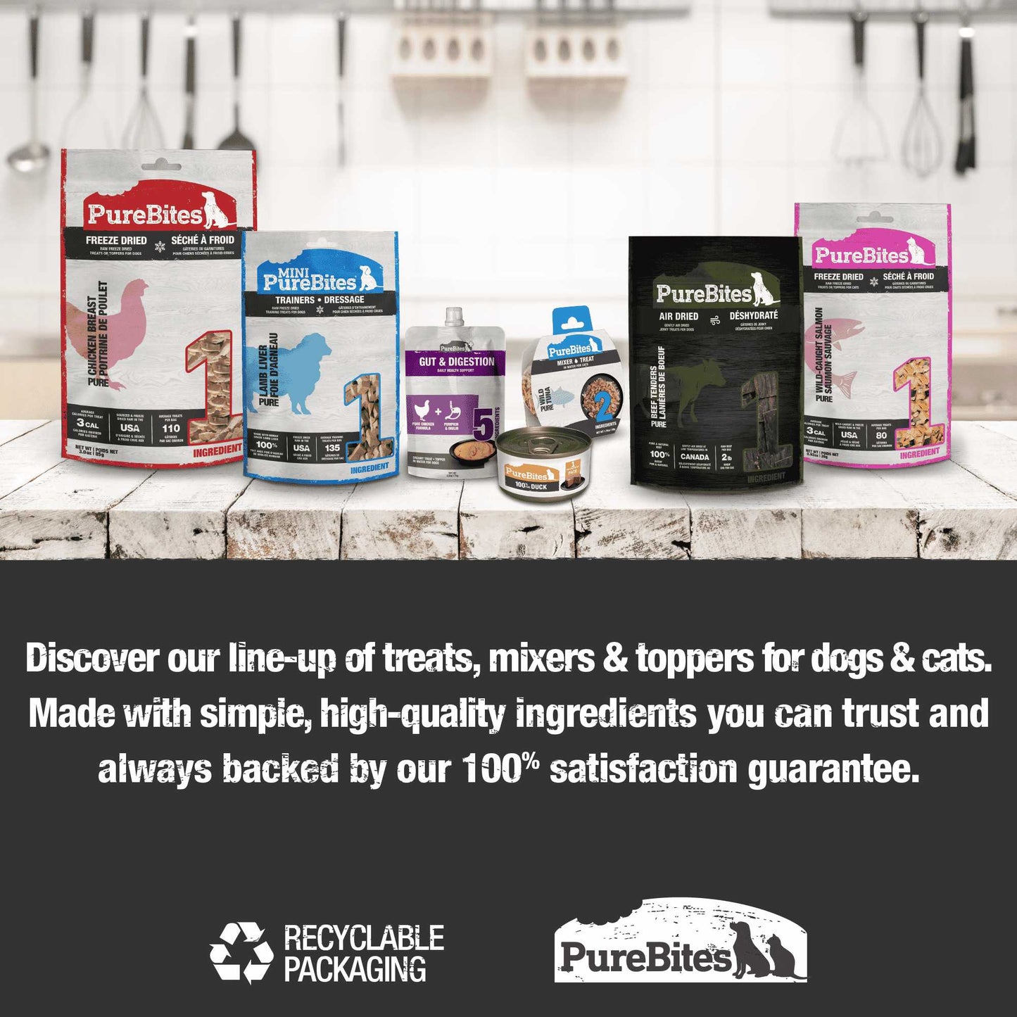 PureBites Air Dried Pure Dog Treats Pure Treats