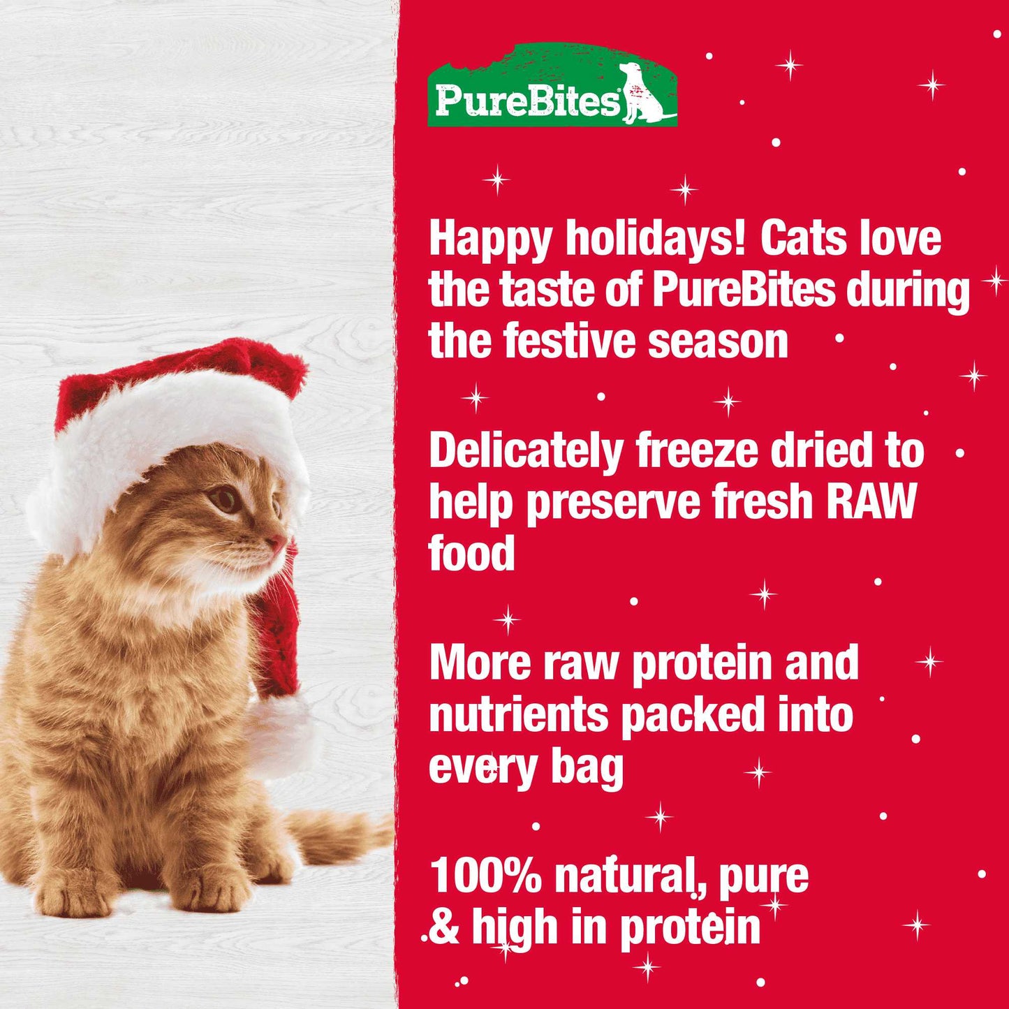 PureBites Holiday Turkey Cat Treats .81 oz Pure Treats