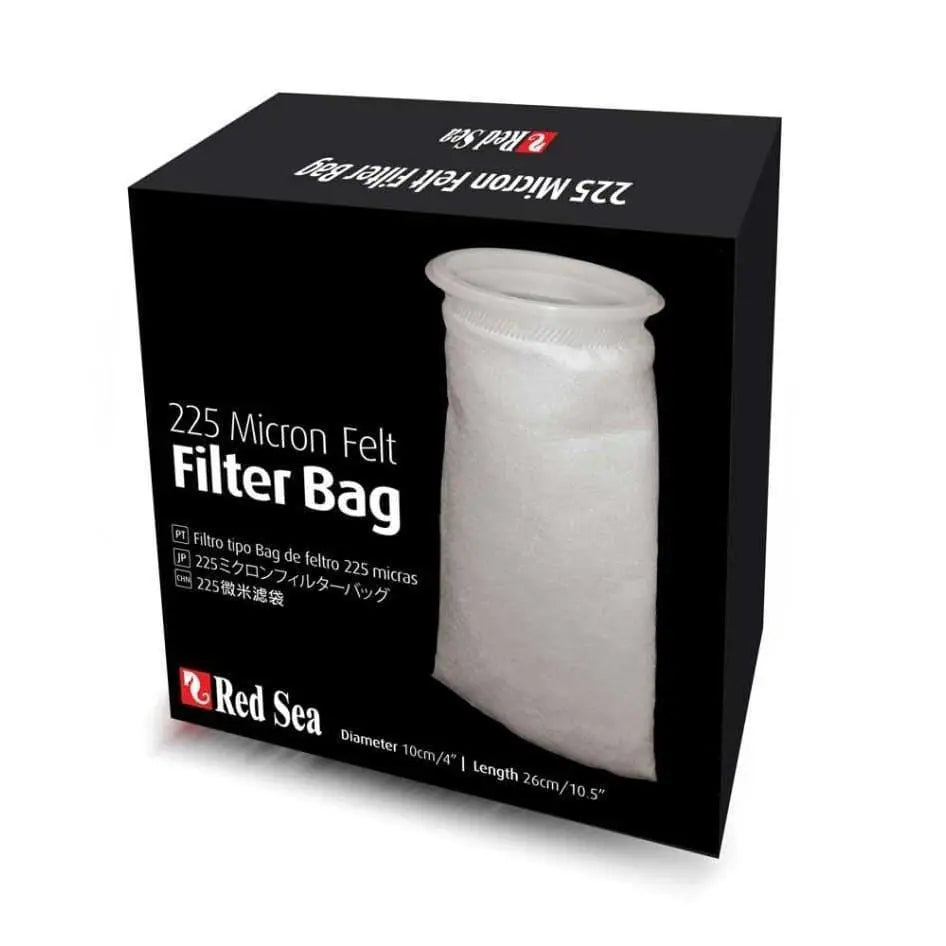 Red Sea Reefer Fine Felt Filter Socks White 4 In X 10.5 in Red Sea