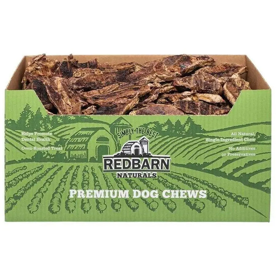 Redbarn Pet Products Lamb Lung Dog Treat Bulk Long-Lasting Natural Dental Treats 8 lb Redbarn