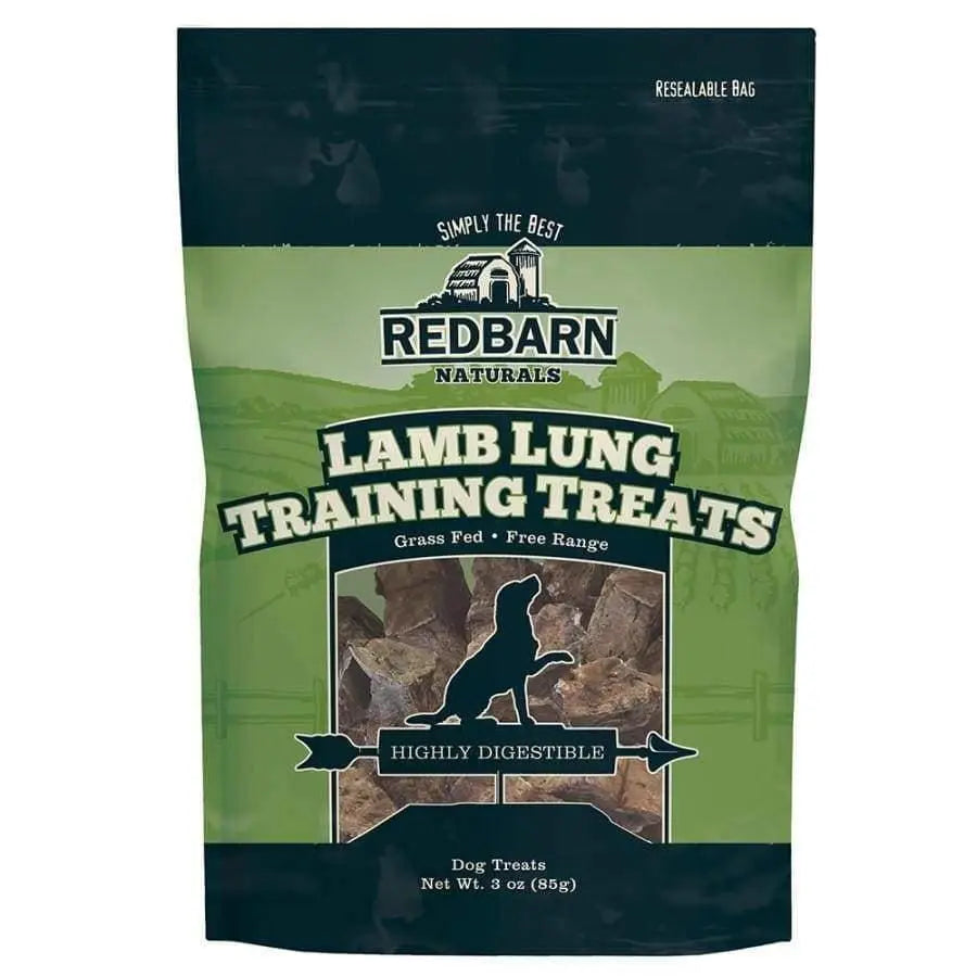 Redbarn Pet Products Lamb Lung Training Dog Treat 1ea Redbarn