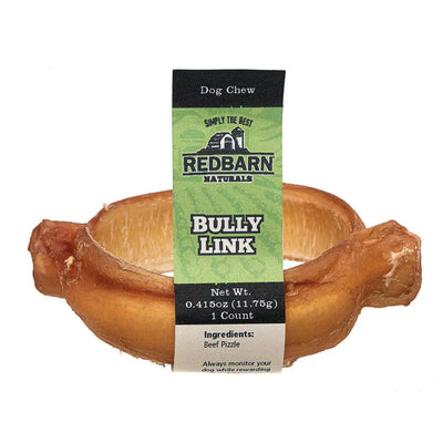 Redbarn Pet Products Link Dog Treat Beef Pizzle 35ea Redbarn