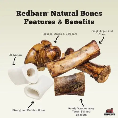 Redbarn Pet Products Meaty Knuckle Bone Dog Chew 1ea/10 oz Redbarn