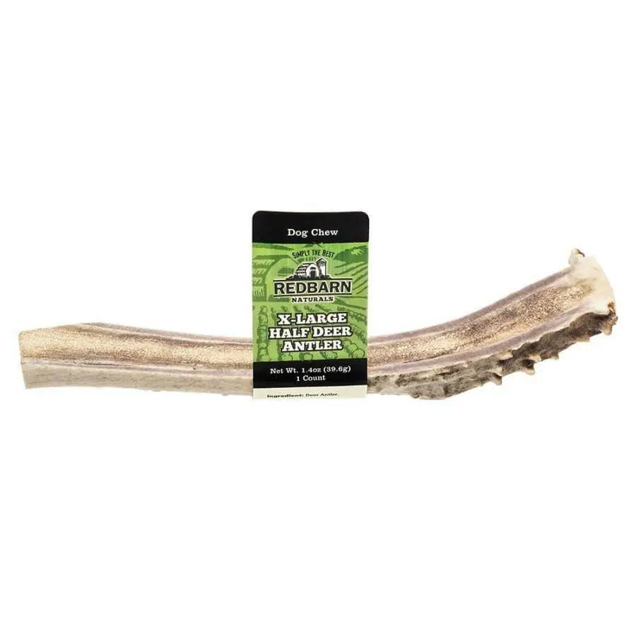 Redbarn Pet Products Natural Deer Split Antler Dog Treat Redbarn