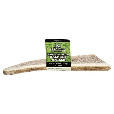 Redbarn Pet Products Natural Elk Split Antler Dog Treat Redbarn