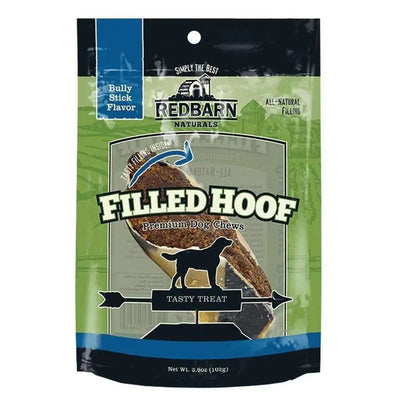 Redbarn Pet Products Natural Filled Hooves Bully Dog Treat 1ea/3.6 oz Redbarn