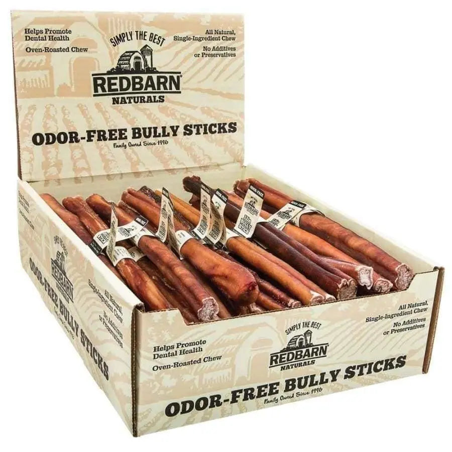 Redbarn Pet Products Odor Free Bully Stick Dog Chew 35ea/12 in, 35 ct Redbarn