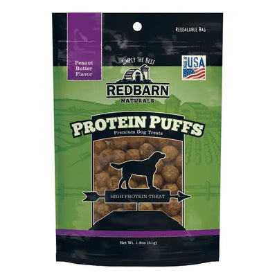 Redbarn Pet Products Protein Puffs Dog Treats Redbarn