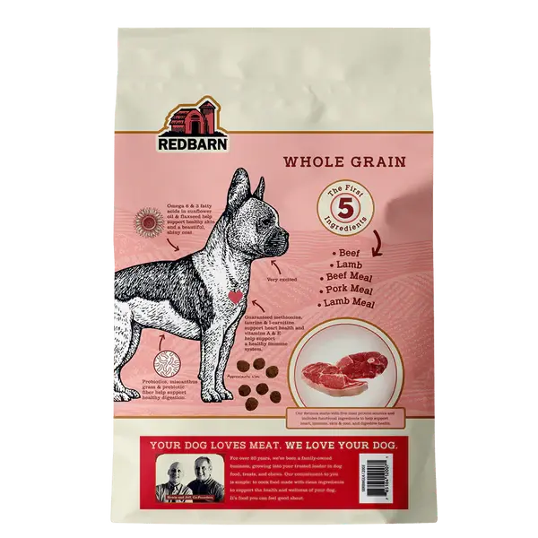 Redbarn Pet Products Whole Grain Land Recipe Dog Food Redbarn