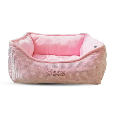 Reversible Micro-Plush Bling Pet Bed Nandog Pet Gear