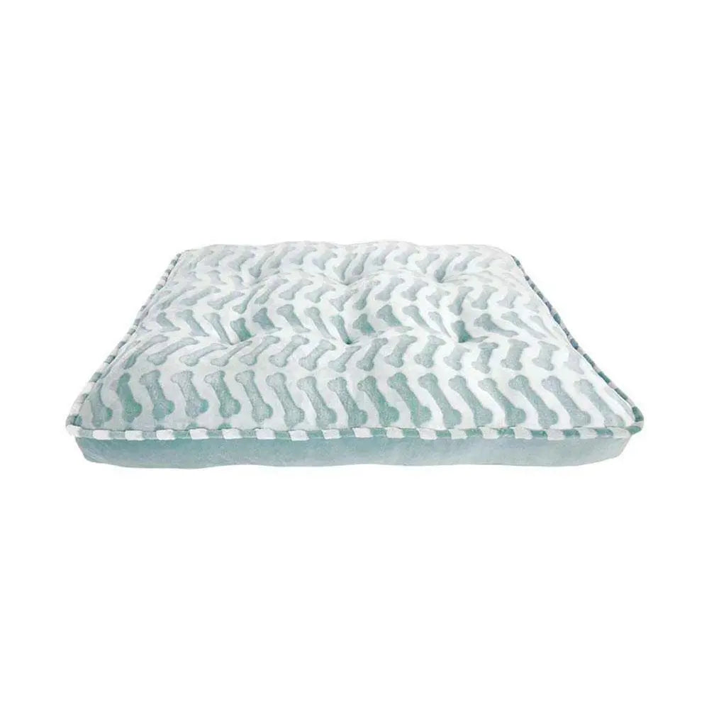 Rover Rest™ OrthoLux™ Bella Orthopedic Mattress Dog Bed Zig Zag Bone Mineral 40 X 30 X 7 Inch Rover Rest