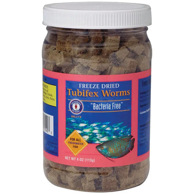 San Francisco Bay Brand Bacteria Free Tubifex Worms Freeze Dried Fish Food San Francisco Bay Brands