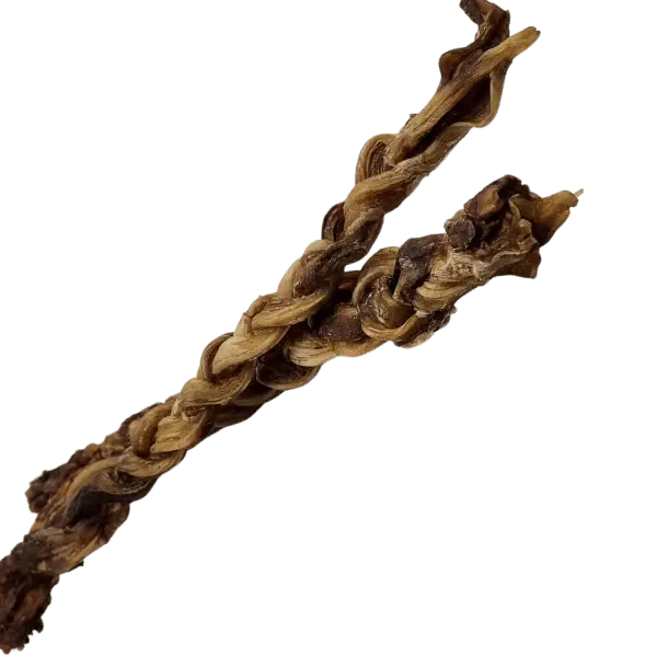 Savannah Chewy Ostrich Tendon Twister. Long-lasting, Natural Dog Chew Treat Savannah Pet Food