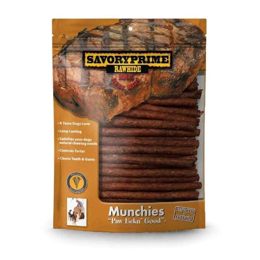 Savory Prime Munchie Sticks Beef 5 in, 100 pk Savory Prime CPD