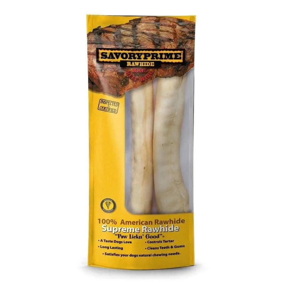 Savory Prime Retriever Roll White 10 in, 2 pk Savory Prime CPD