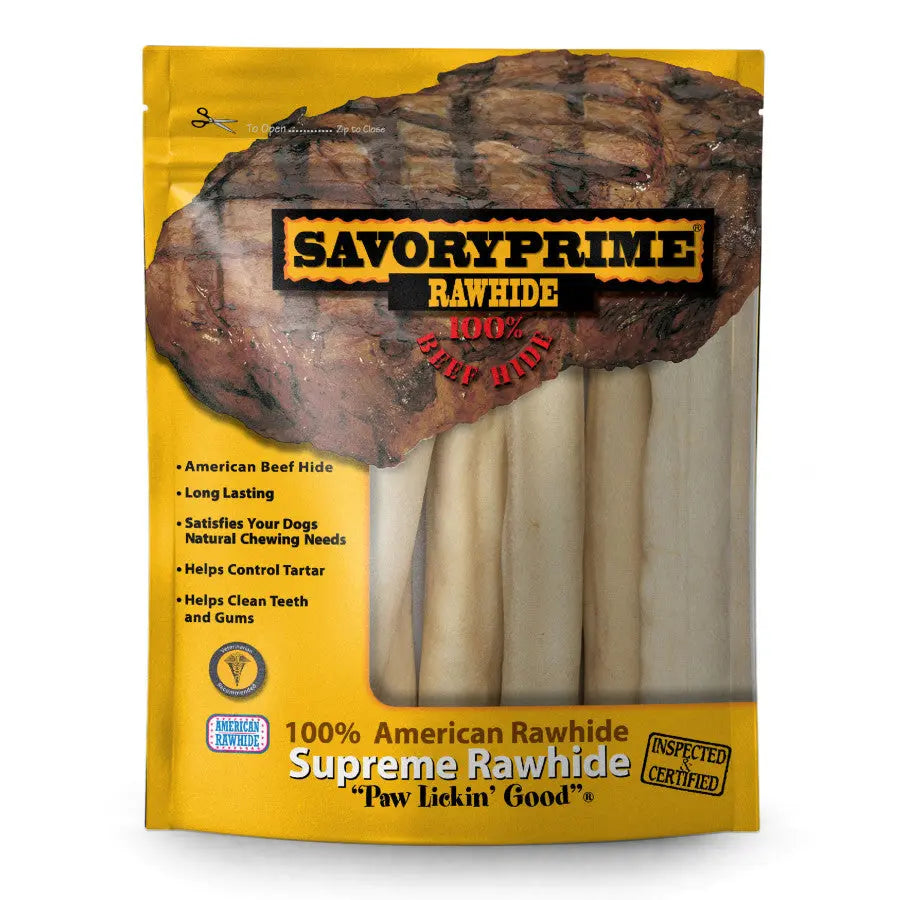 Savory Prime Supreme Retriever Roll White Dog Chew Savory Prime CPD